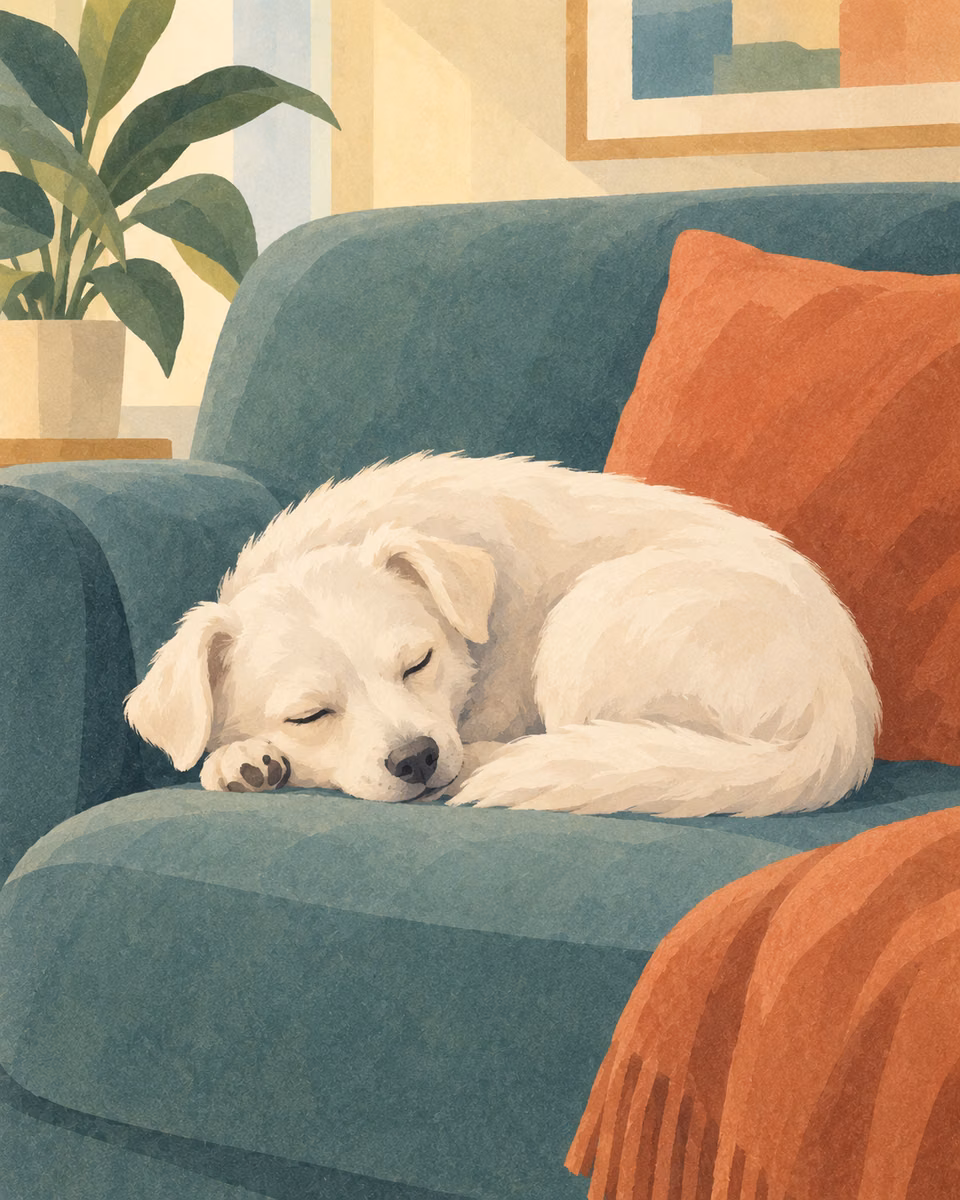Illustration for The Dog Sharik