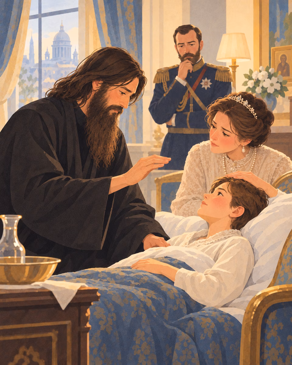 Illustration for Rasputin: Trust and Influence