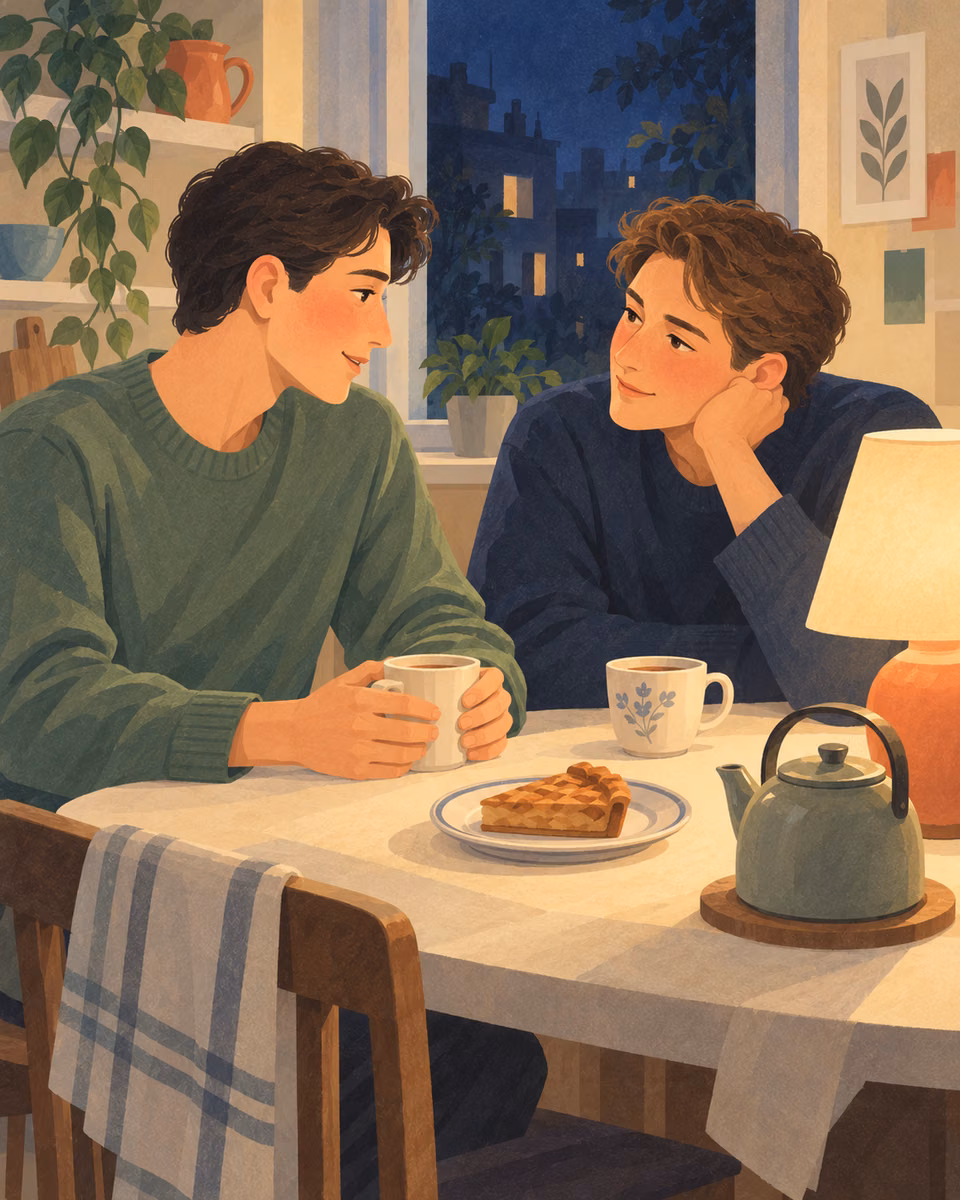 Illustration for The Kitchen Light