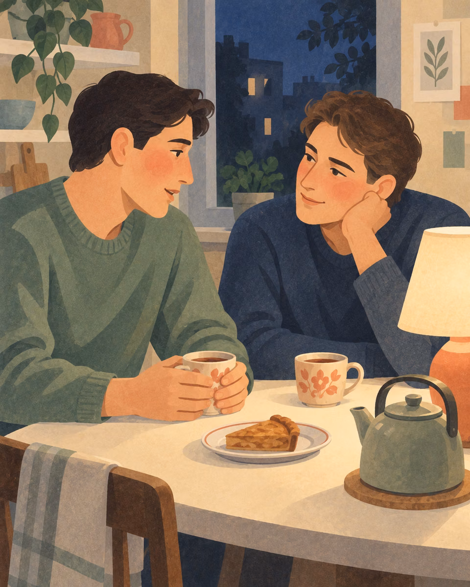Illustration for The Kitchen Light