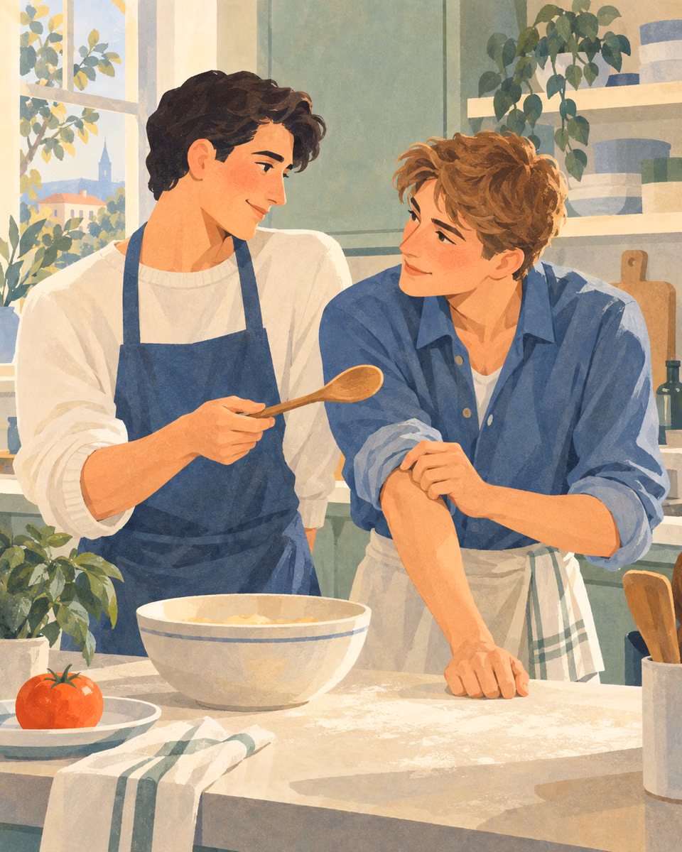 Illustration for Pizza and the Word “Davai”