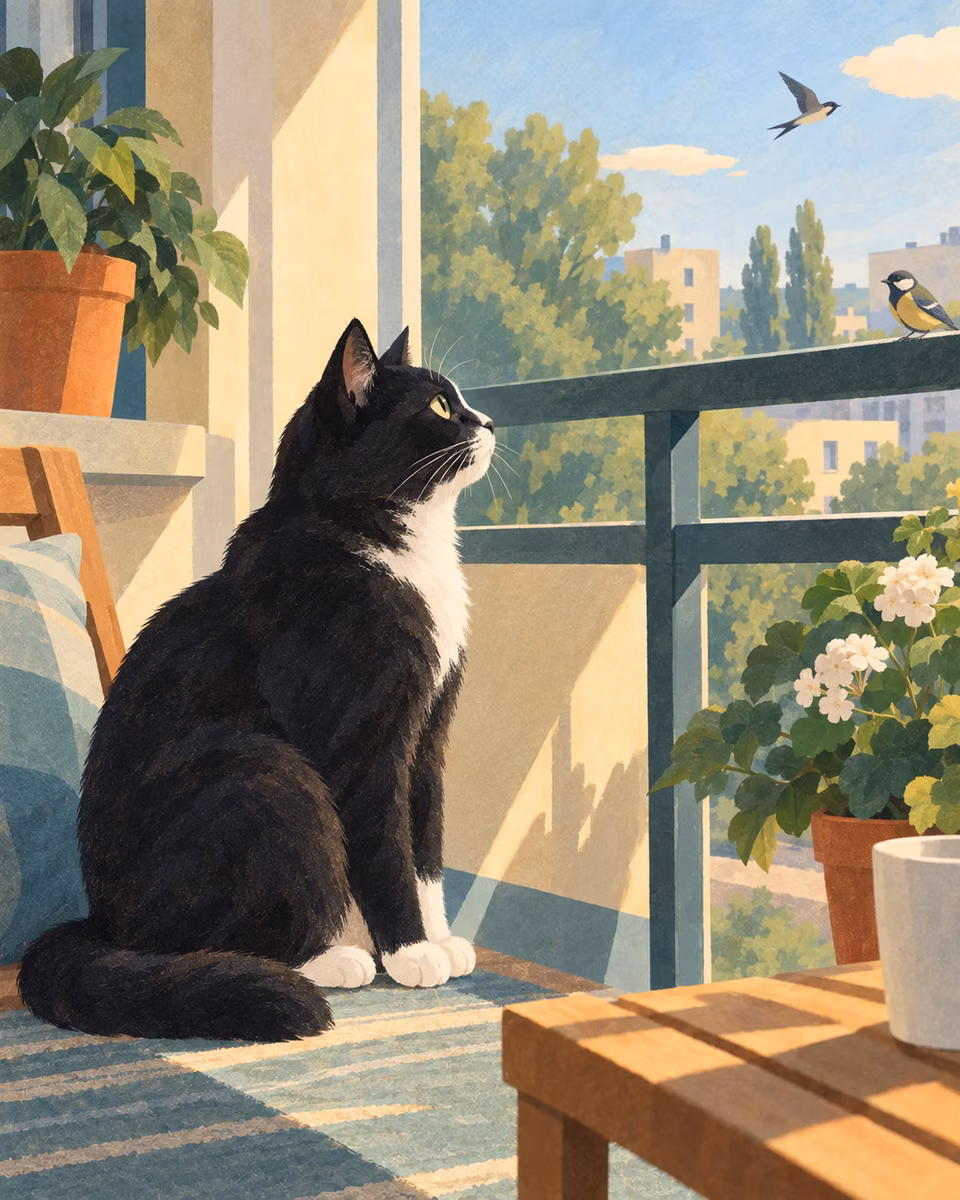 Illustration for Vasya the Cat