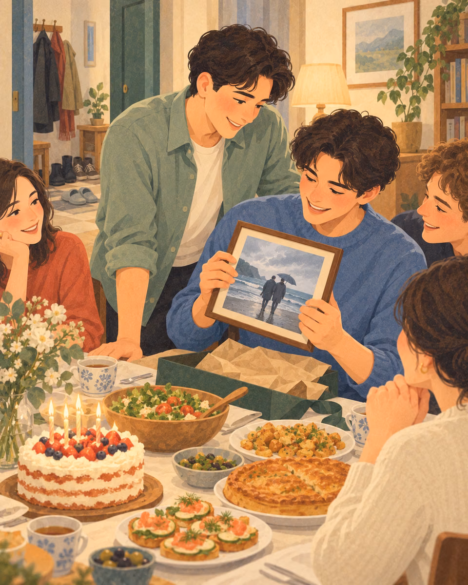 Illustration for A Gift with a Memory